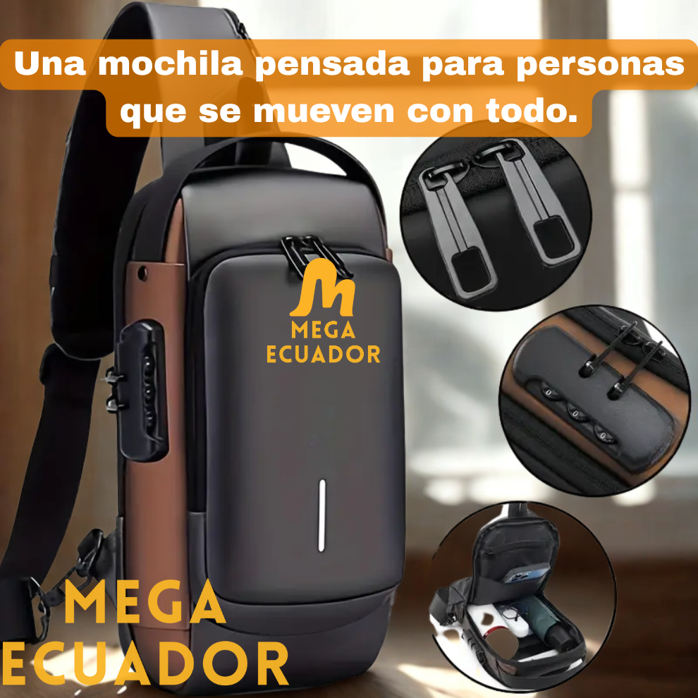EchoSecure™ Mochila Antirobo