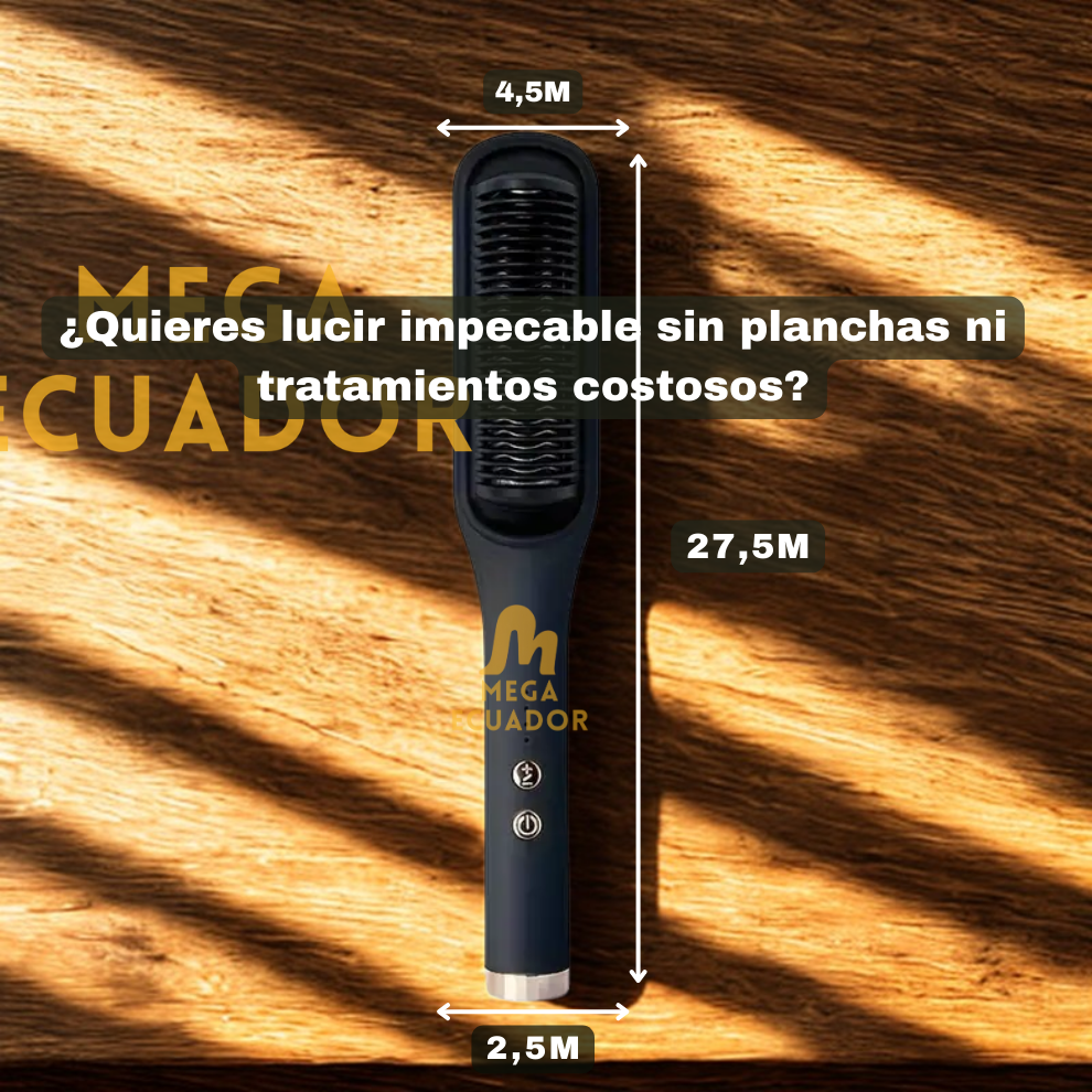 LuxeBrush™ Peine Alisador De Cabello