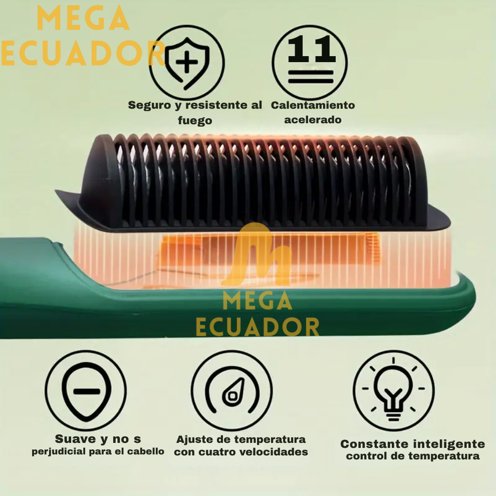 LuxeBrush™ Peine Alisador De Cabello