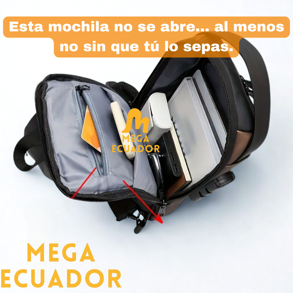 EchoSecure™ Mochila Antirobo