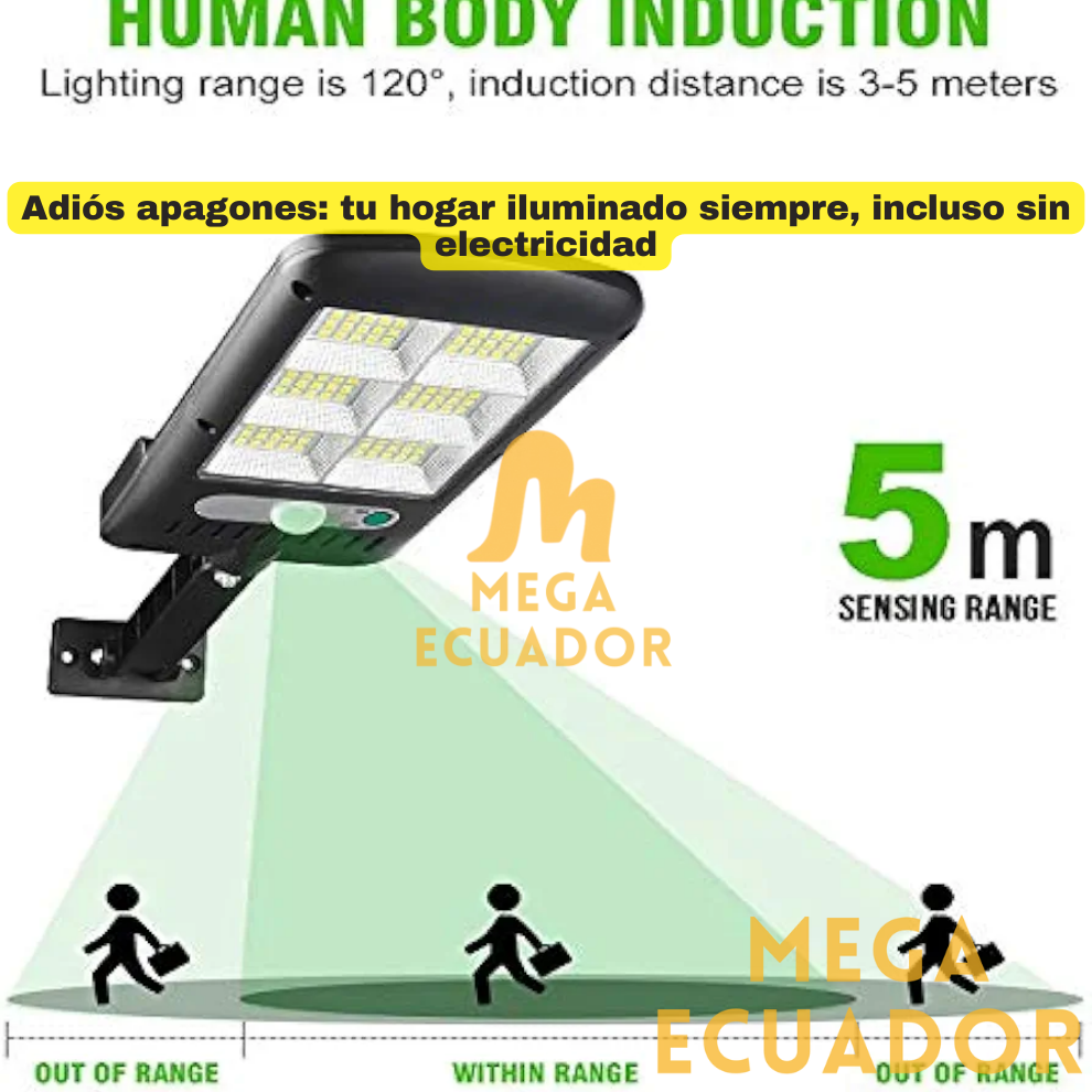 SolarGuard™ Foco Led Solar